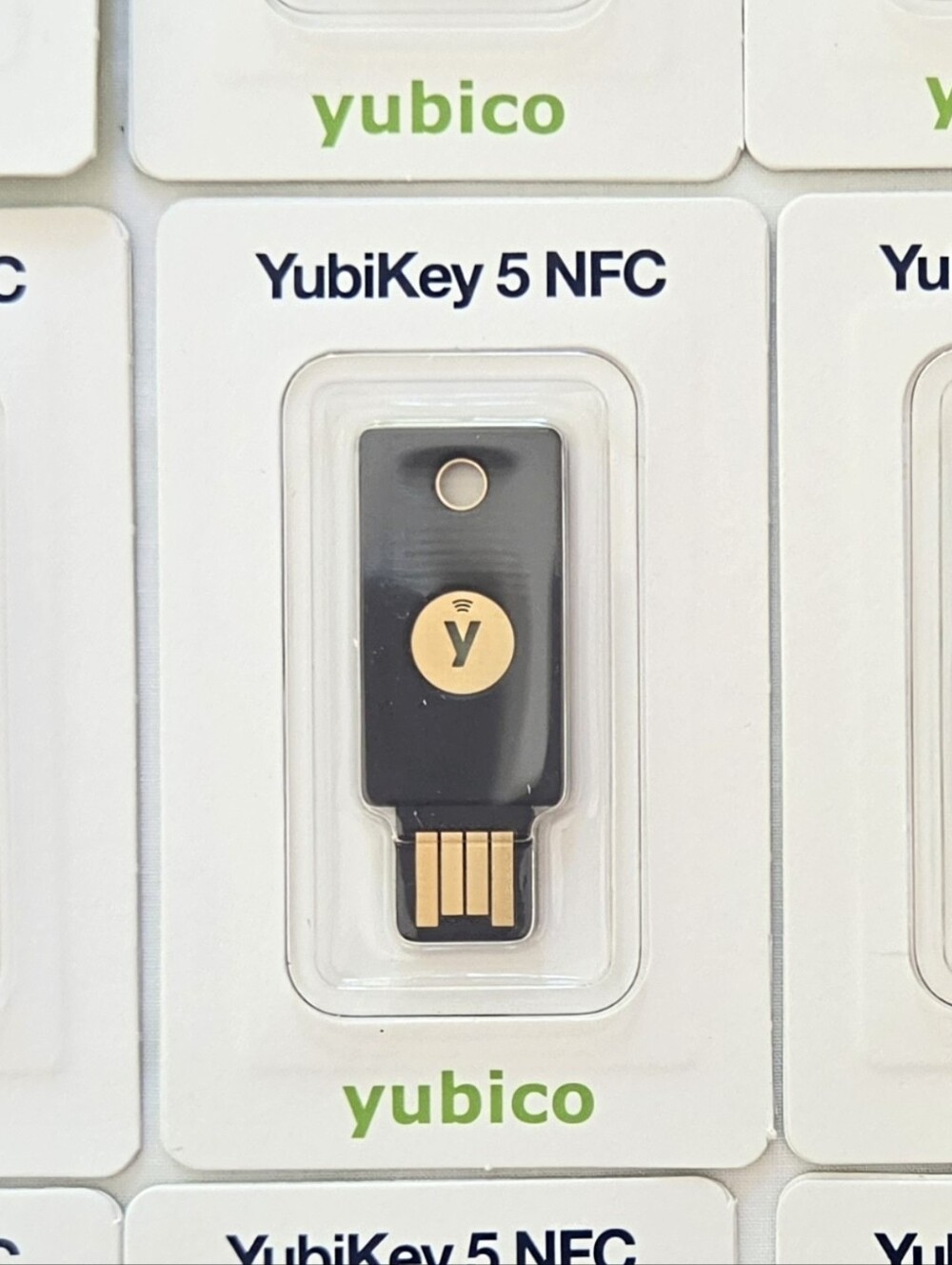 Get 1 Yubico YubiKey 5 NFC Security Key NEW IN PACKAGE